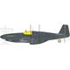 North-American P-51B Birdcage Canopy Masking Tape