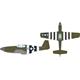 North-American P-51B US insignia  + D-Day Masks