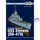 Kagero Super Drawings 3D USS Stevens DD-479