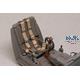 1/32 WW2 Fighter Cockpit Seat Belt Set German