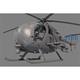 AH-6J Little Bird with 6 resin figures 1:35