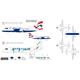 SAAB 340 (British Airways / Air Ostrava)  1:200