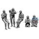 WW2 US Tank Crew set 1:72