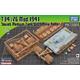 WWII T34/76 Soviet Medium Tank with Mine Roller