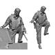 WW2 US Navy Pilot - Boarding 1:35