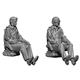 WW2 US Navy Pilot + Rear Gunner Set 4 heads 1:35