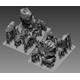 WW2 US Navy Pilot + Rear Gunner Set 4 heads 1:35