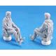 WW2 US Navy Pilot + Rear Gunner Set 4 heads 1:35