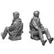 WW2 US Navy Pilot 2 engaged - 2 heads 1:35