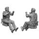 WW2 US Navy Pilot + Rear Gunner Set 2 1:35