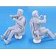 WW2 US Navy Pilot + Rear Gunner Set 2 1:35