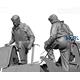 WWII US Navy Pilot (boarding) 1:18