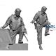 WWII US Navy Pilot (boarding) 1:18