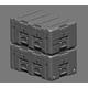 Military Storage Cases Type 4 set  4ea