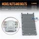 Model Nuts and Bolts A 0.6-1.0mm