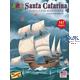Santa Catarina Portuguese Man-O-War Sail. (1:244)