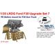 Ford  F30 LRDG Upgrade set 7 Gun Truck PE Gun Moun