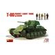Russian T-80 light Tank mit Crew