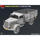 German 3t 4x4 Cargo Truck 3,6-6700A Early Prod.