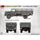 German 3t 4x4 Cargo Truck 3,6-6700A Early Prod.