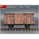 Railway covered goods wagon 18t “NTV” Type