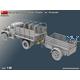 G7107 1,5t 4x4 Cargo Truck with 1t trailer Ben Hur