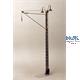 Railroad Power Poles & Lamps