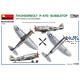 Thunderbolt P-47D Bubbletop  w/Base & Accessories