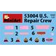 U.S. Repair Crew w/equipment
