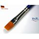MBK Synthetikpinsel flach, Rundstiel 12