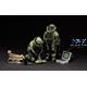 US explosive ordnance disposal specialists & robot