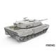 German Main Battle Tank Leopard 2A4 (Ukraine)