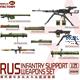 RUS Infantry Support Weapons Set