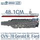 Clear Painted Colorful USS Gerald R. Ford CVN-78