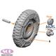 1/4 ton Utility Truck Combat Wheel + chain (Takom)