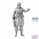 WWII German Winter Infantry with MP40 (1:35)