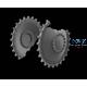Pz. Kpfw II burn out wheels set