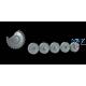 Pz. Kpfw II burn out wheels set