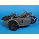 1/35 KS600 Motorcycle & Sidecar PE & 3D Part Set