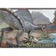 Spinosaurus Dinosaur + Xiphactinus