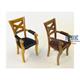 Stuhl mit Lehne, Chairs with armrests