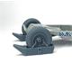 Sd.Kfz 251 front wheels with snow shoes + spare