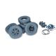 Lancia 3Ro road wheels (weighted) w/spare type 2