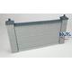 Brick wall w/ pillars & plain tiles - 12,5x6,5 cm