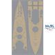HMS Prince of Wales Wooden Deck set 1/350