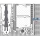 USS BB-63 Missouri BATTLESHIP Detail Up Set 1/350