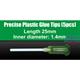 Precise Plastic Glue Tips, Ersatzkanüle 1,4mm 5x