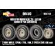 Sd.Kfz.251 late common offroad wheels, Continental