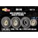 Sd.Kfz. 251 common off-road wheels, Deka