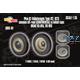 Kübelwagen Typ 82 common off-road wheels w/caps